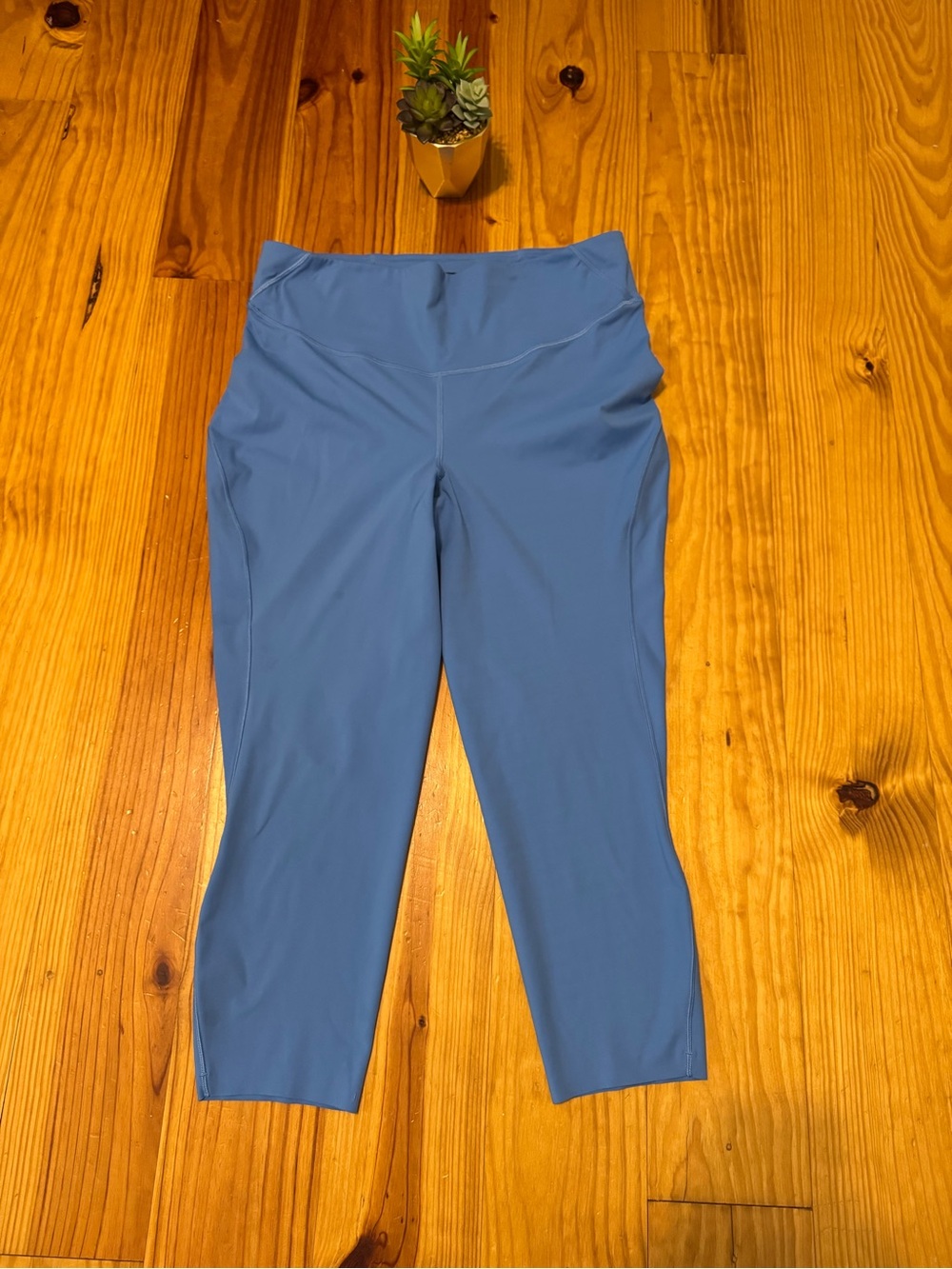 Lululemon Base Pace High-Rise Crop 23" Blue Nile Women’s Size 14 - Picture 4 of 10